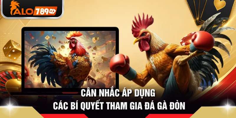 Cân nhắc áp dụng các bí quyết tham gia đá gà đòn