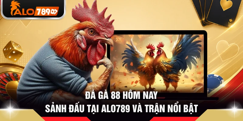 Đá Gà 88 Hôm Nay - Sảnh Đấu Tại ALO789 Và Trận Nổi Bật