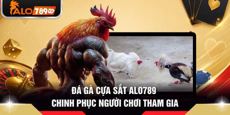 Đá gà cựa sắt ALO789 chinh phục người chơi tham gia
